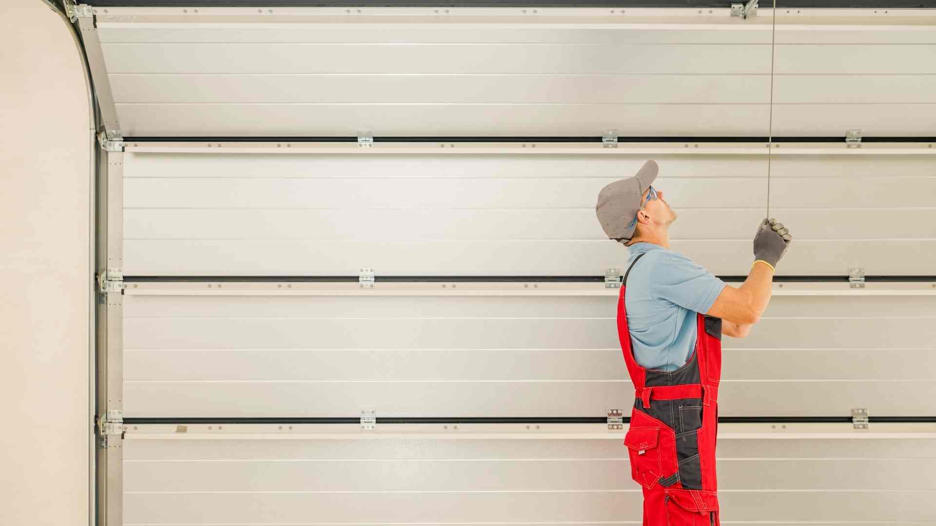 High-Lift Garage Door Installation 